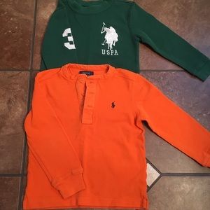 Ralph Lauren and POLO long sleeves.